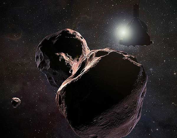 Elénk tárta a NASA a New Horizons űrszonda újabb felvételét az Ultima Thule égitestről